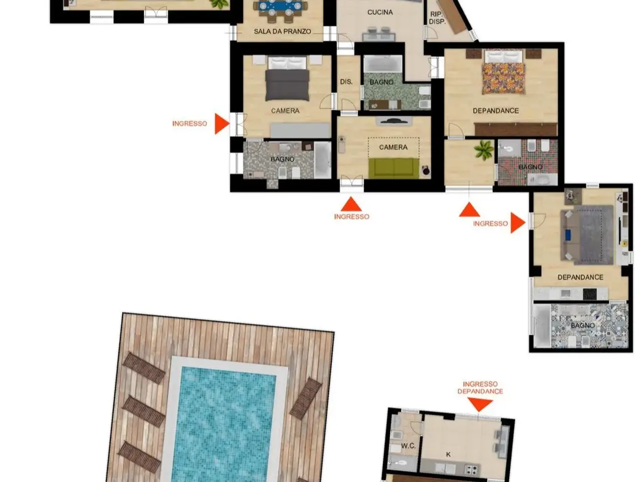 Casale in vendita, Via Giafante, Ragusa - Planimetria 1