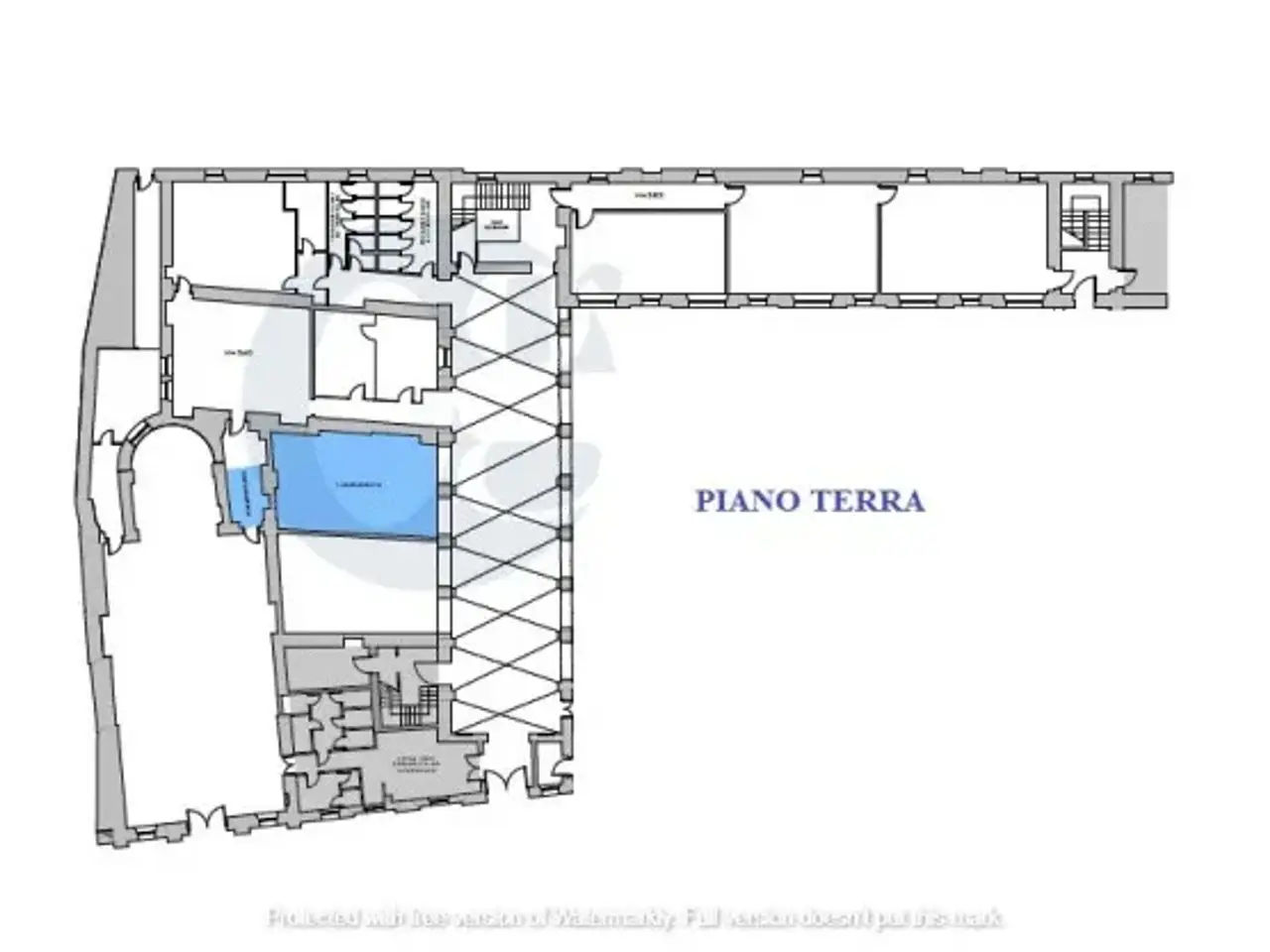 Ufficio in Via dei Mille, Brescia, {3} - Planimetria 1