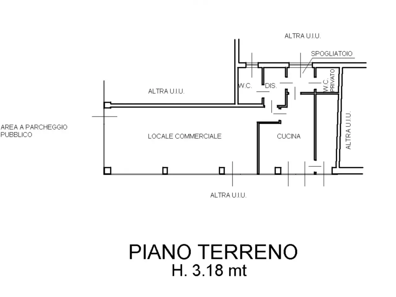 Pizzeria in Via Italia 4, Chivasso, {3} - Planimetria 1