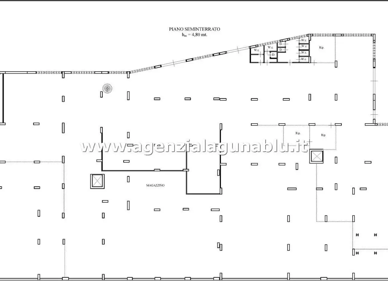 Magazzino in Via Salemi, Mazara Del Vallo, {3} - Planimetria 1