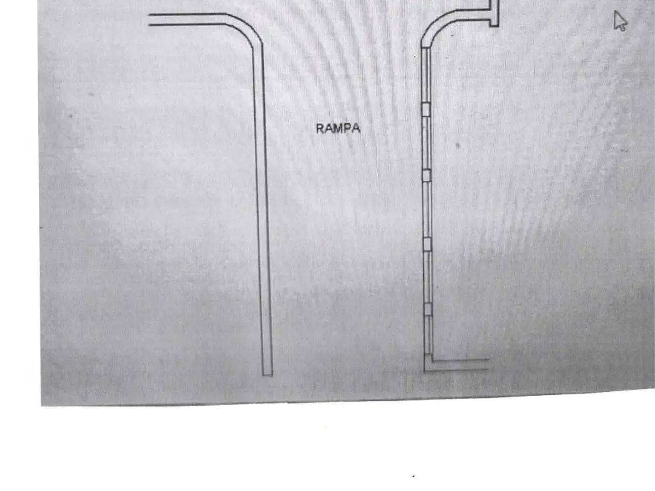 Negozio in Via del Casale Santarelli, Roma, {3} - Planimetria 1