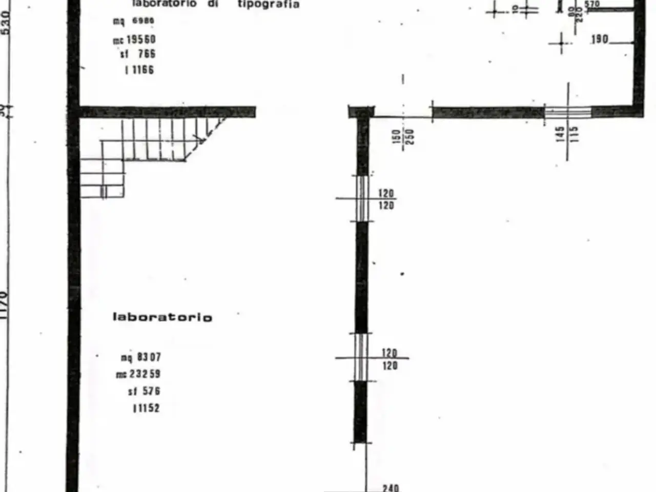 Magazzino in San Giacomo, Monselice, {3} - Planimetria 1