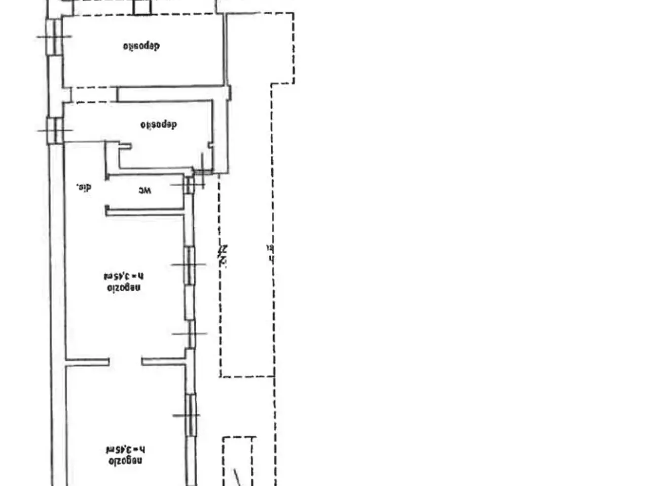 Negozio in Via Giuseppe Bontà, Chiavari, {3} - Planimetria 1