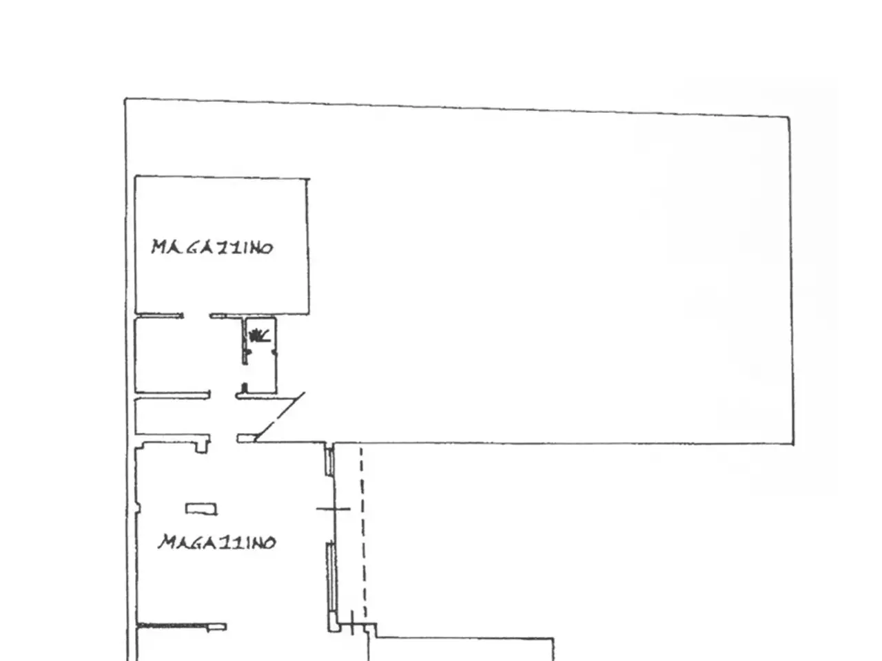 Magazzino in Via Soldani, Firenze, {3} - Planimetria 1