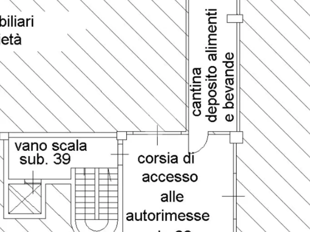 Negozio in Str. della Badia 5, Langhirano, {3} - Planimetria 1