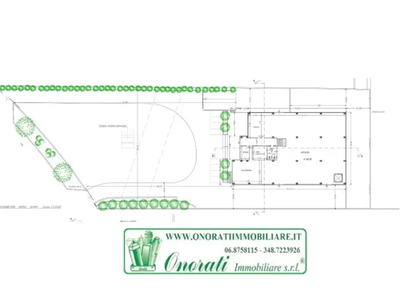 Capannone in , Guidonia Montecelio, {3} - Planimetria 1