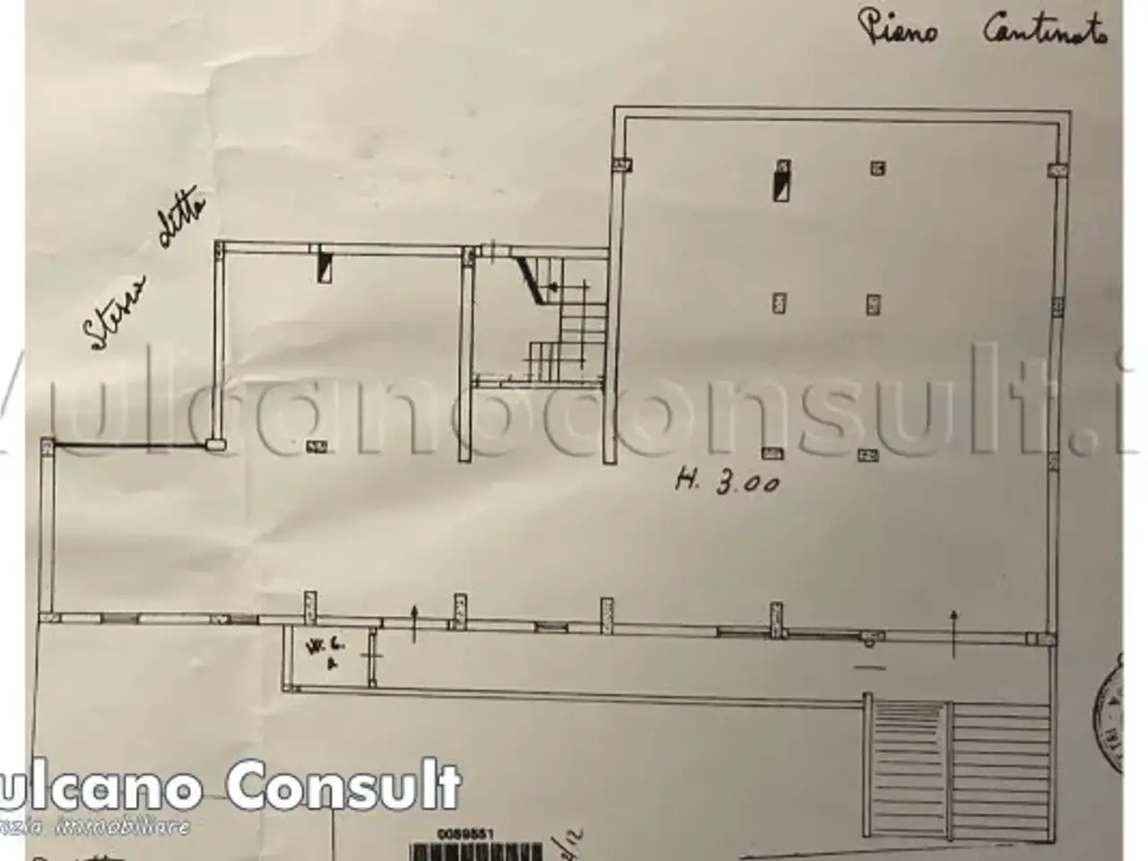 Magazzino in Via Avvocato Antonino Maggiore, Lipari, {3} - Planimetria 1
