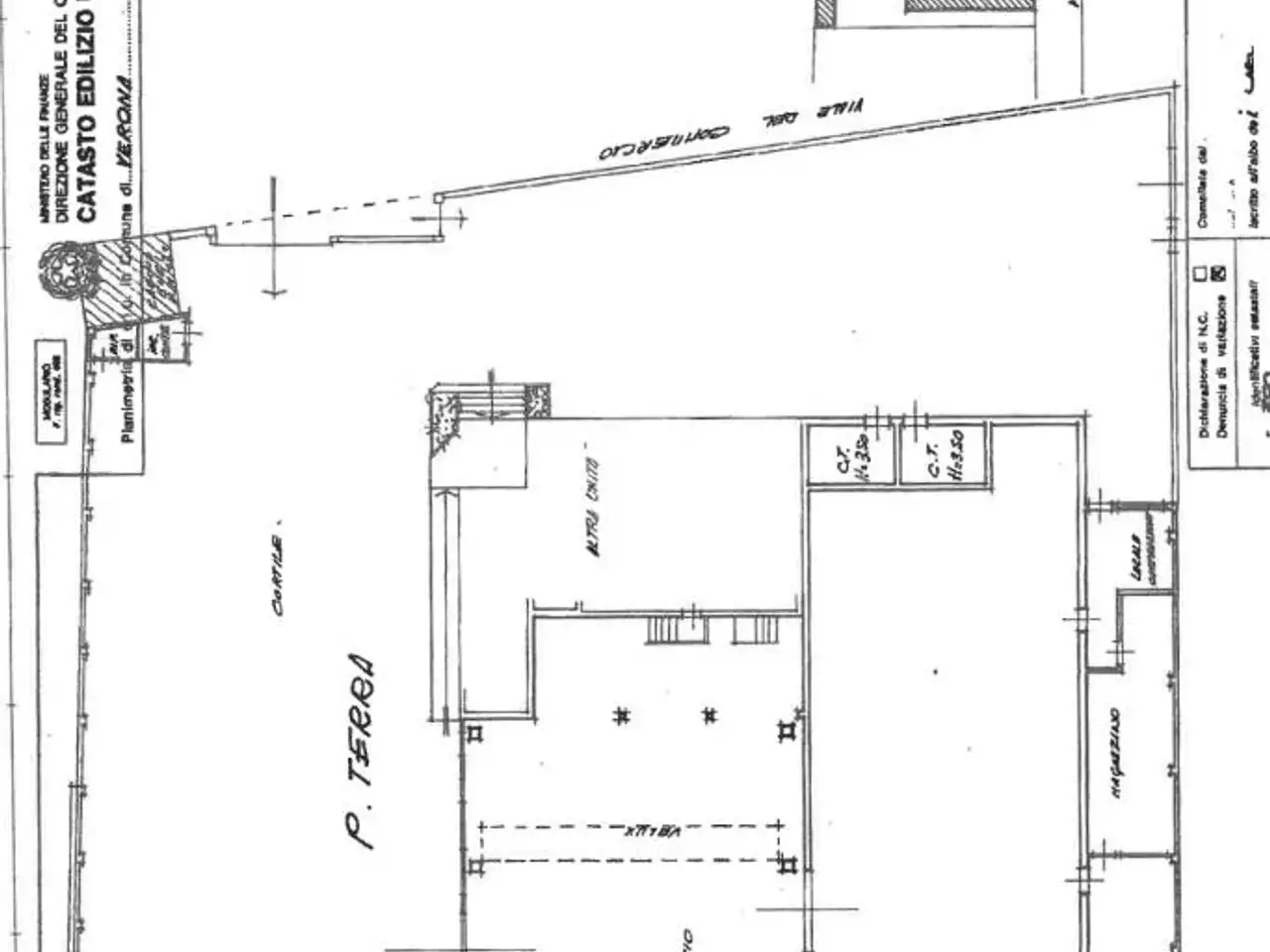Capannone in Viale del Commercio 14, Verona, {3} - Planimetria 1