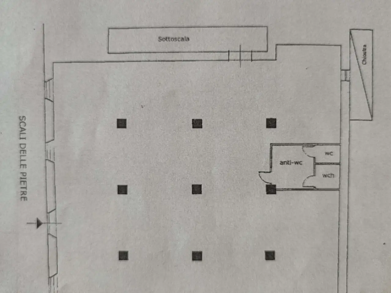 Ufficio in Scali delle Pietre, Livorno, {3} - Planimetria 1
