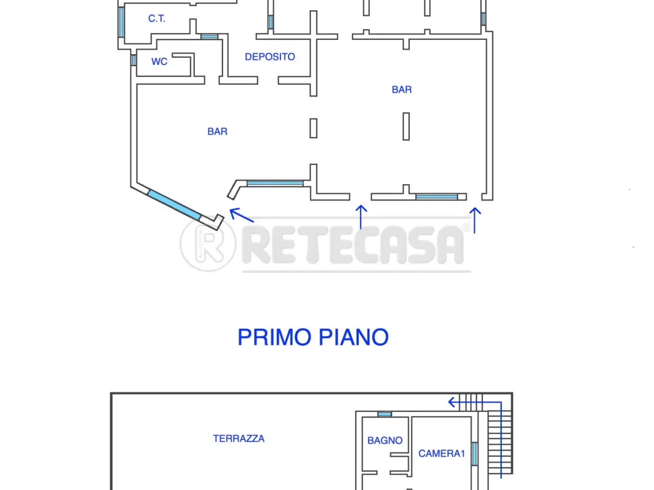 Palazzina commerciale in Via Galli 32, San Giorgio Di Nogaro, {3} - Planimetria 1