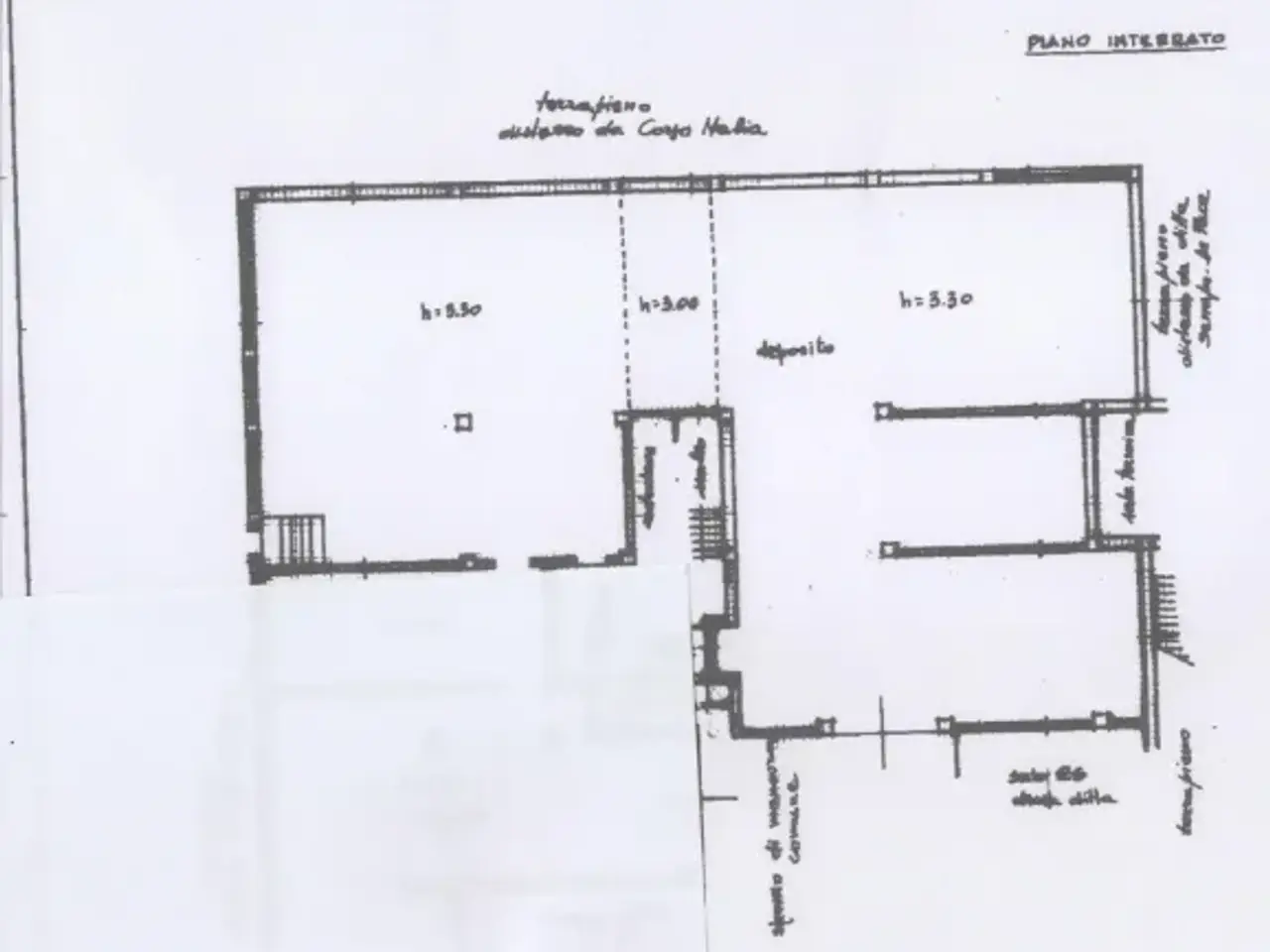 Magazzino in Via Vittorio Alfieri, Gallipoli, {3} - Planimetria 1