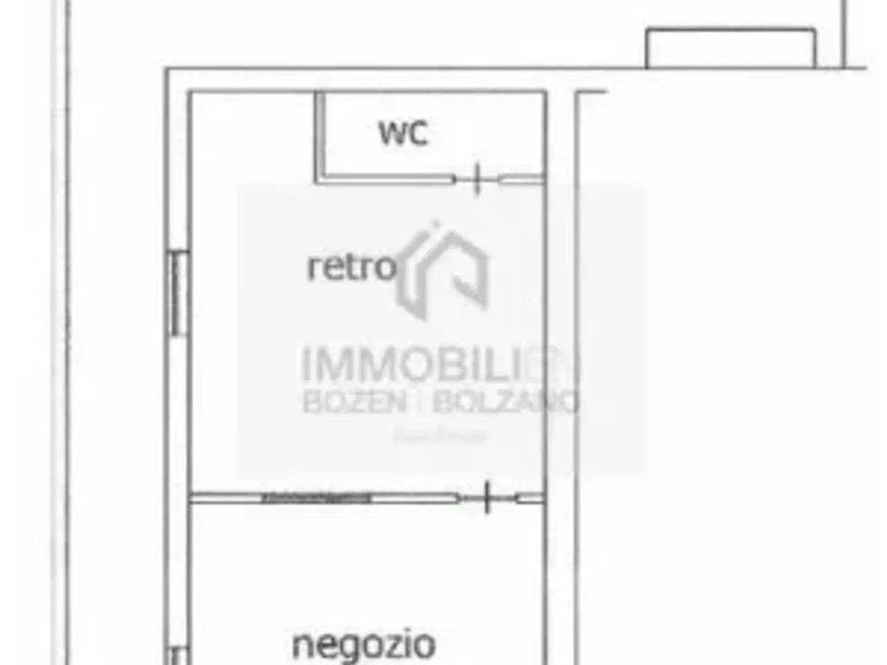 Ufficio in Triester StraßE 28, Bolzano, {3} - Planimetria 1