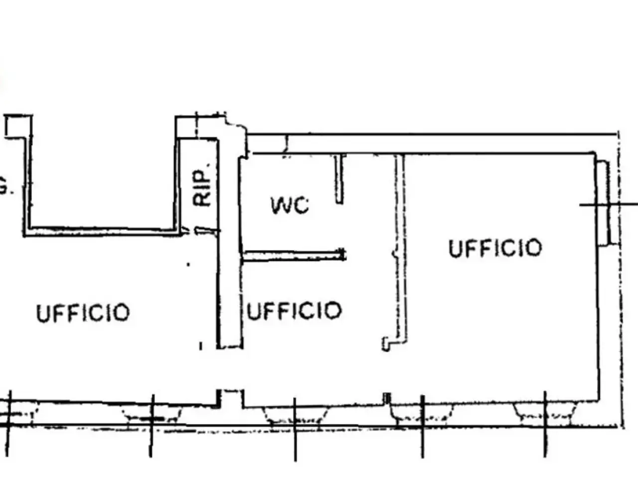 Ufficio in Via De Amicis, Monza, {3} - Planimetria 1