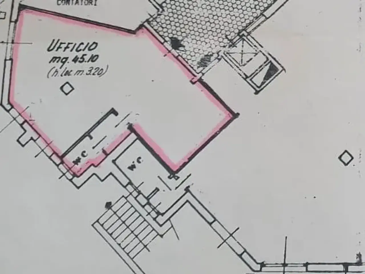 Ufficio in Via Vittorio Veneto 117, Bresso, {3} - Planimetria 1