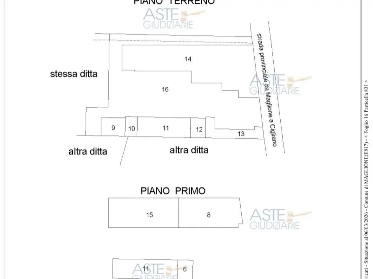 Fabbricato misto in Via Cigliano, 22, 10030 Maglione To, Italia 22, Maglione, {3} - Planimetria 1