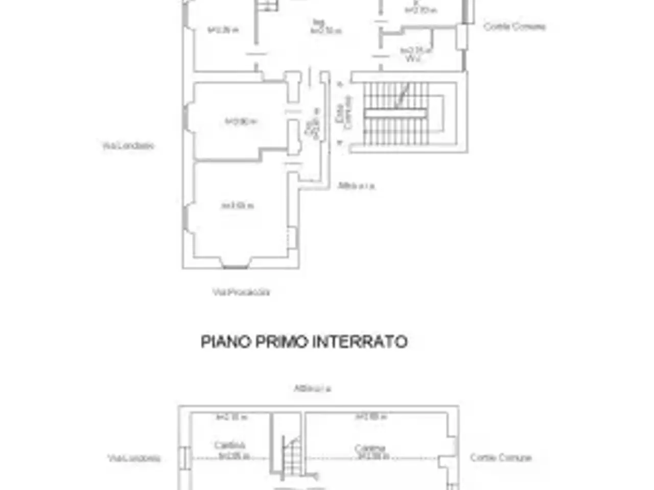 Ufficio in Via Giulio Cesare Procaccini 63, Milano, {3} - Planimetria 1