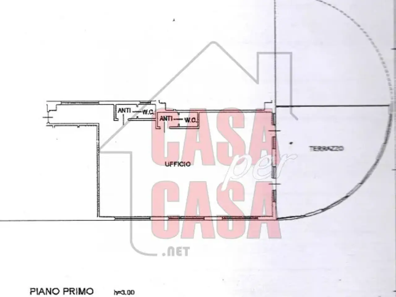 Ufficio in Via Atheste, Este, {3} - Planimetria 1