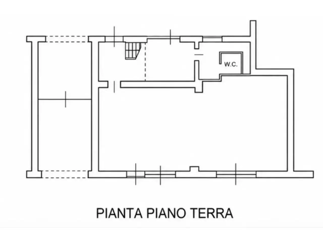 Ufficio in Via Vittorio Veneto, Cassano D'Adda, {3} - Planimetria 1