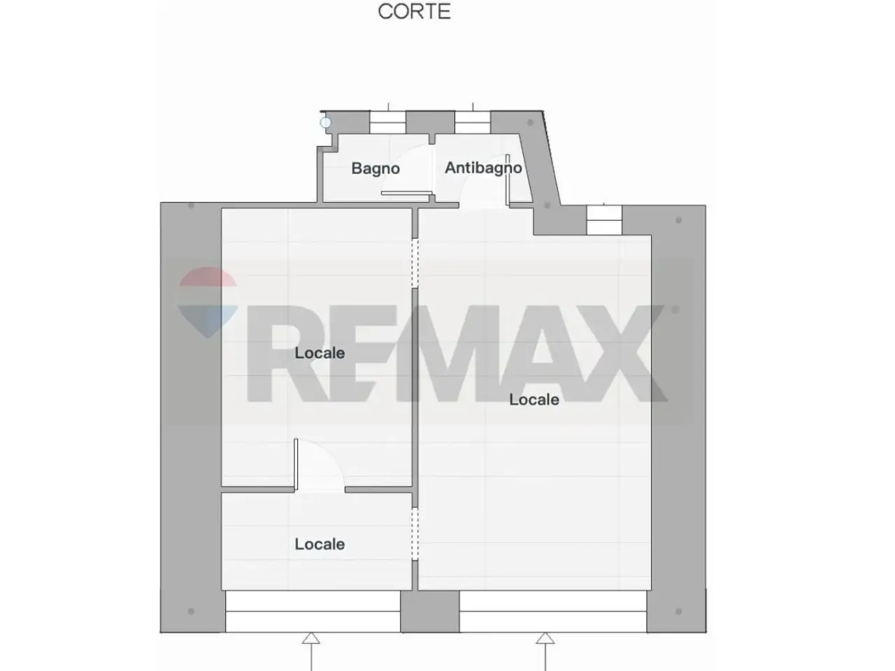 Negozio in Via Acqui, Roma, {3} - Planimetria 1