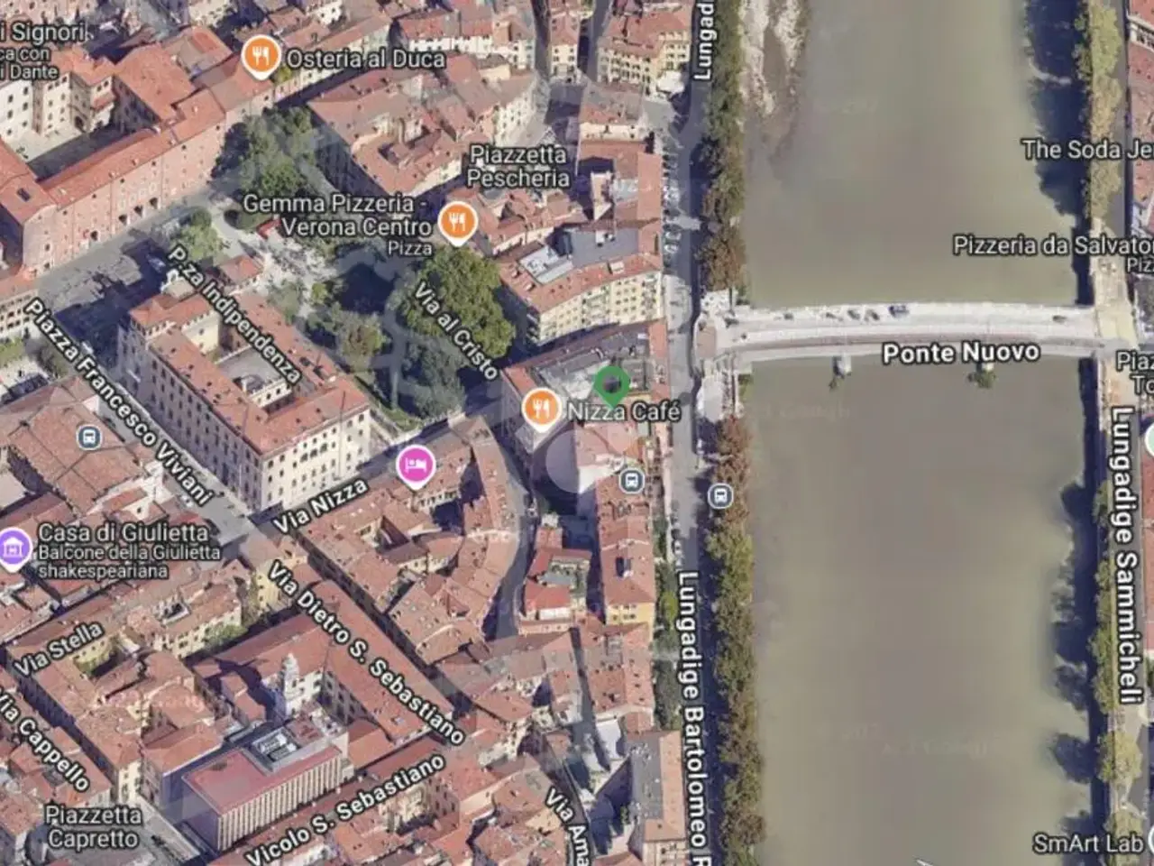 Negozio in Via Nizza 22, Verona, {3} - Planimetria 1