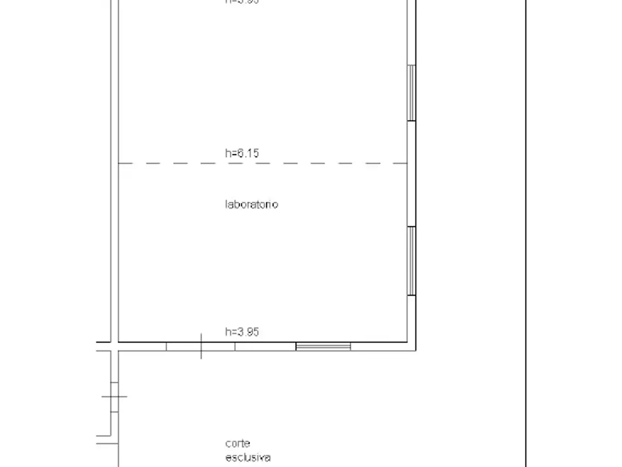 Capannone in , Santa Croce Sull'Arno, {3} - Planimetria 1