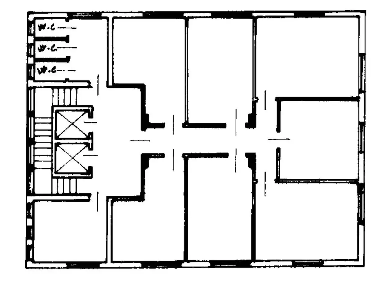 Ufficio in Via Donegani, Livorno, {3} - Planimetria 1