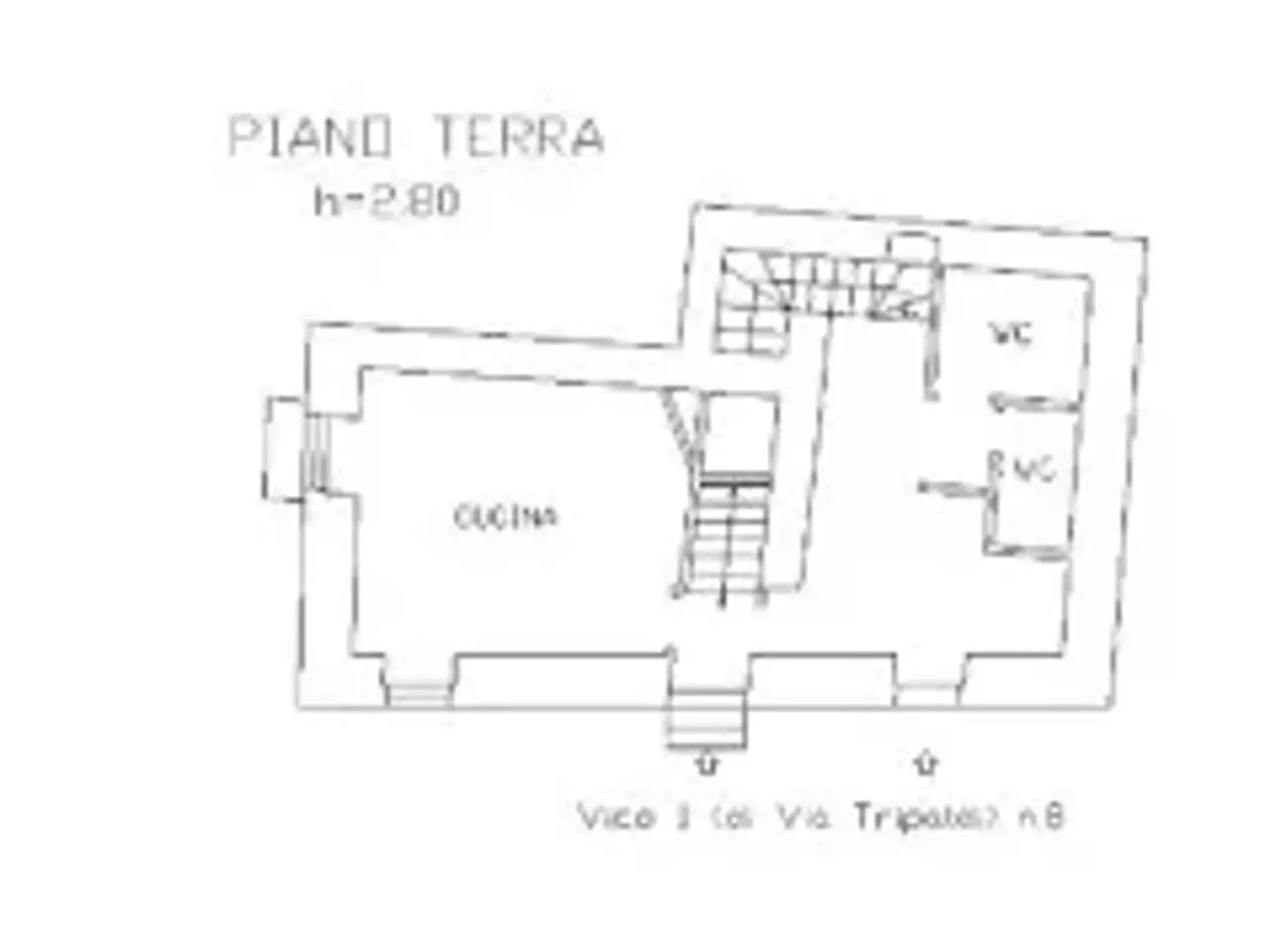 Negozio in Via Tripaldi, Vicolo, Vicolo, Vicolo, Vicolo, Vicolo, Vicolo, Vicolo, Vicolo, Vicolo, Vicolo, Vicolo, Guilmi, {3} - Planimetria 1