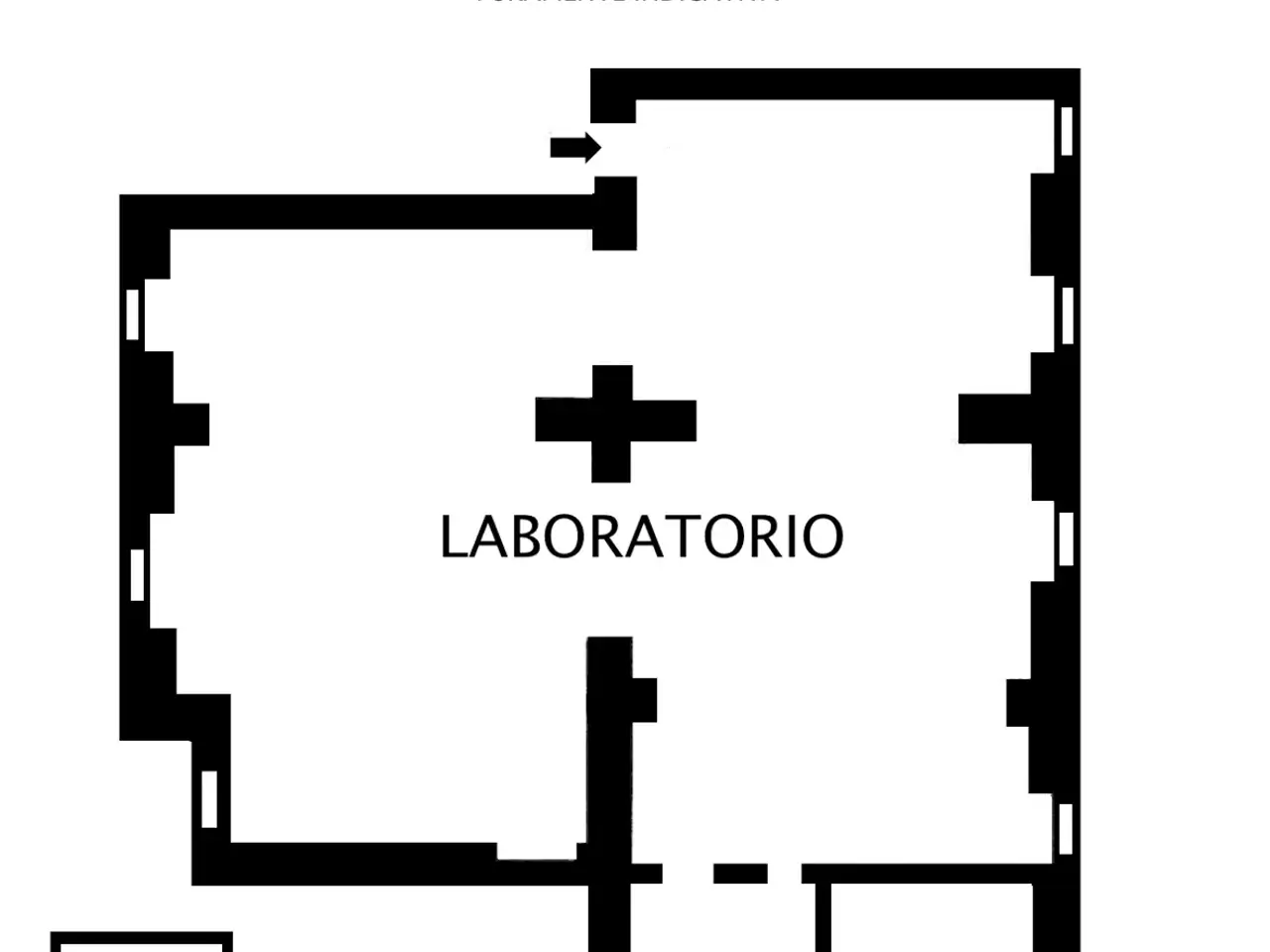 Laboratorio in Mario Fusetti 15, Milano, {3} - Planimetria 1