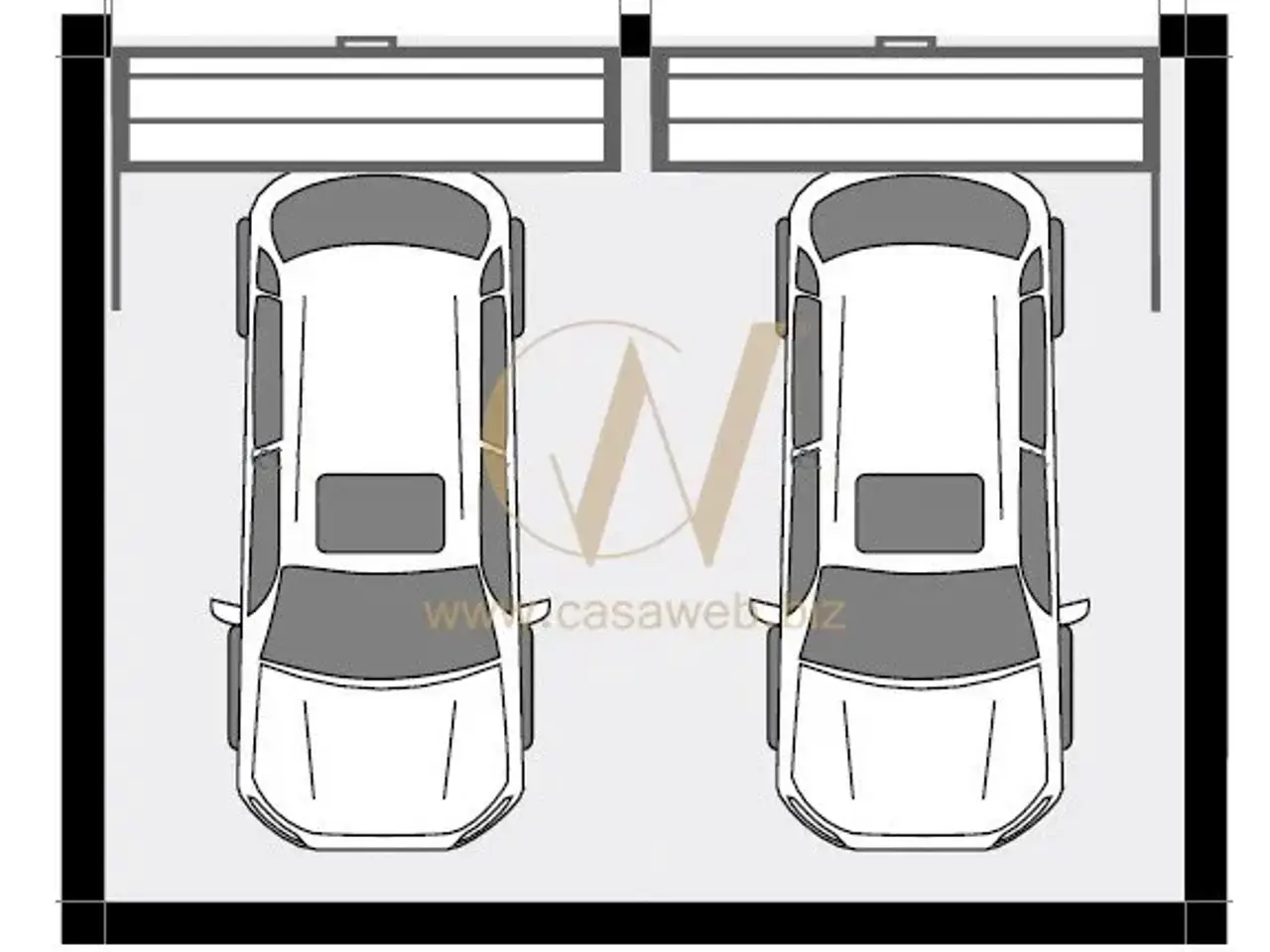 Garage in Viale Trieste, Casagiove, {3} - Planimetria 1