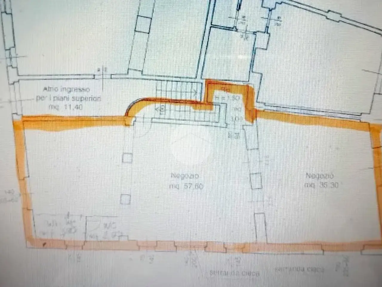 Negozio in Piazza Cavour 20, Rovato, {3} - Planimetria 1
