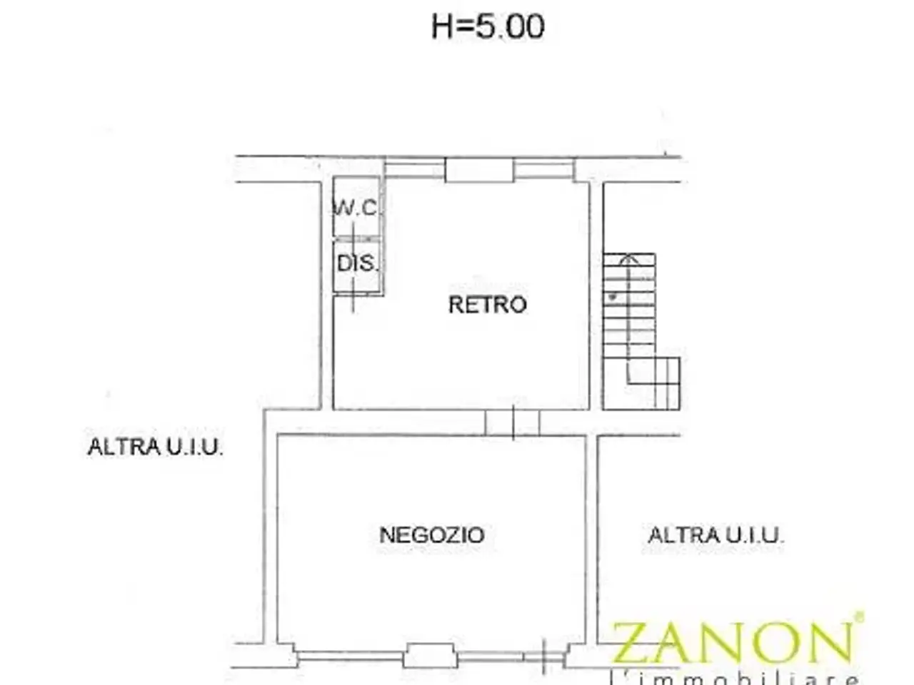 Negozio in Via Morelli 31, Gorizia, {3} - Planimetria 1