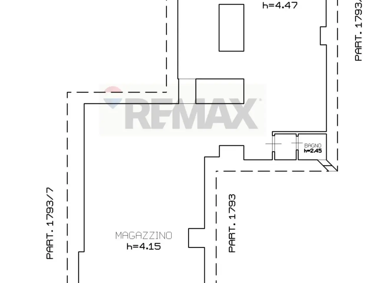 Negozio in Via Ponte Tamburino 9, Mineo, {3} - Planimetria 1