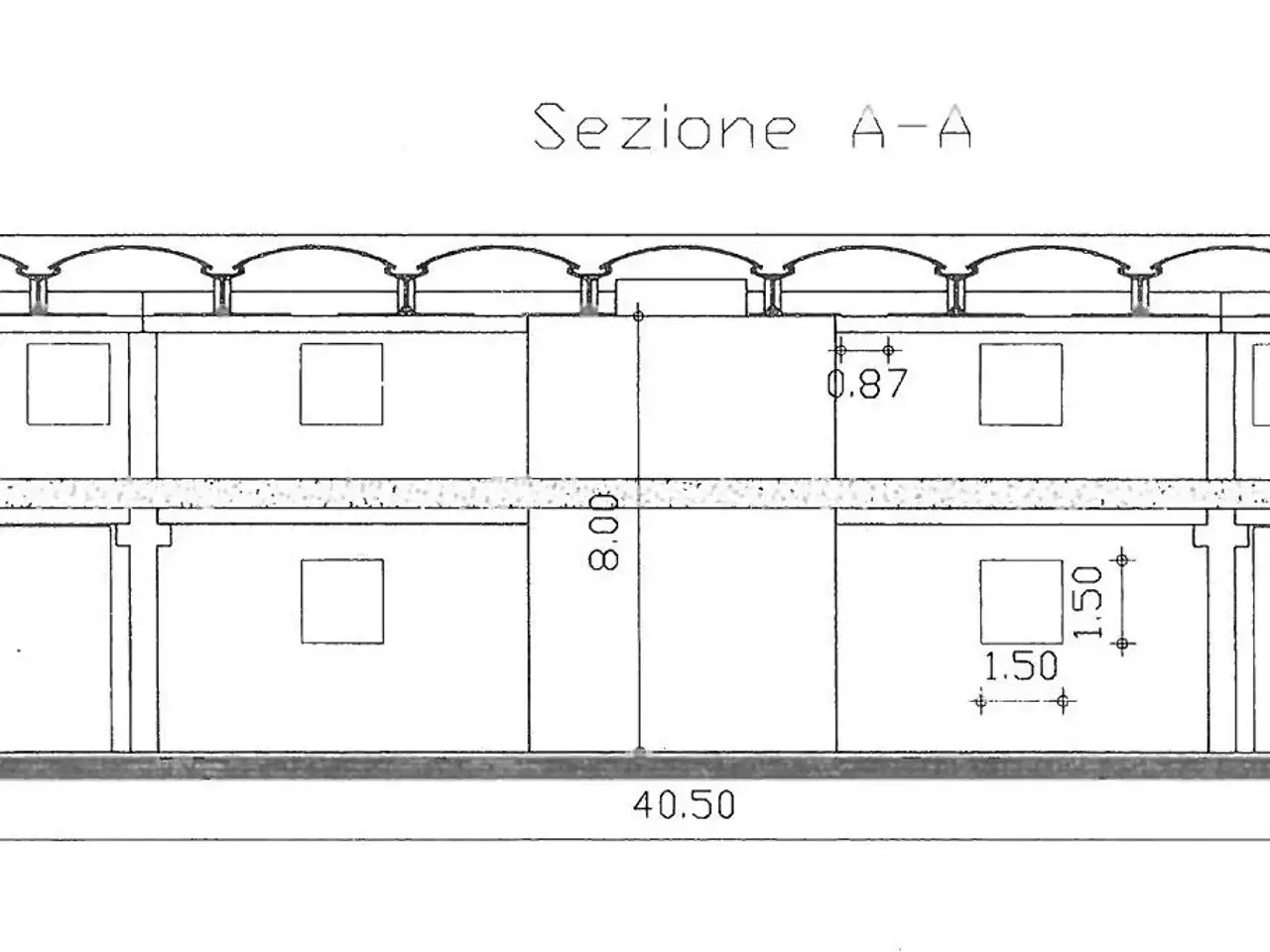 Palazzina commerciale in , Spinetoli, {3} - Planimetria 1