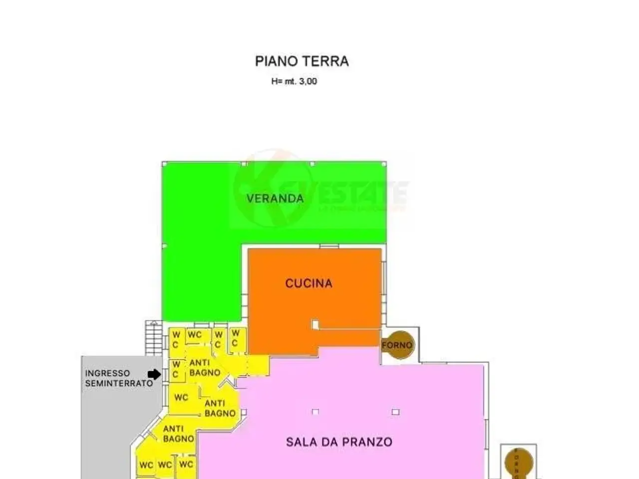 Negozio in Località Lu Padru Snc, Sorso, {3} - Planimetria 1