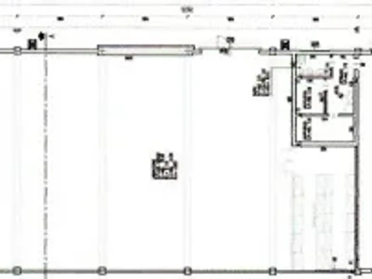 Capannone in Via della Pace, Correggio, {3} - Planimetria 1