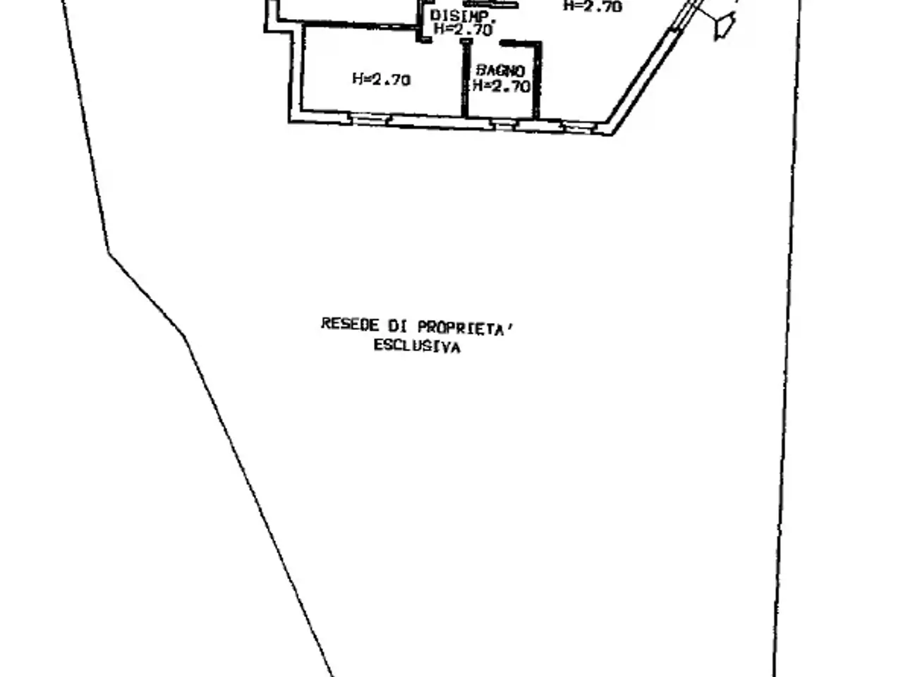 Villa bifamiliare in vendita, Radicondoli - Planimetria 1