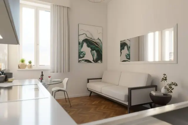 2-room flat in Via Giambattista Gropello 11, Torino - Photo 1