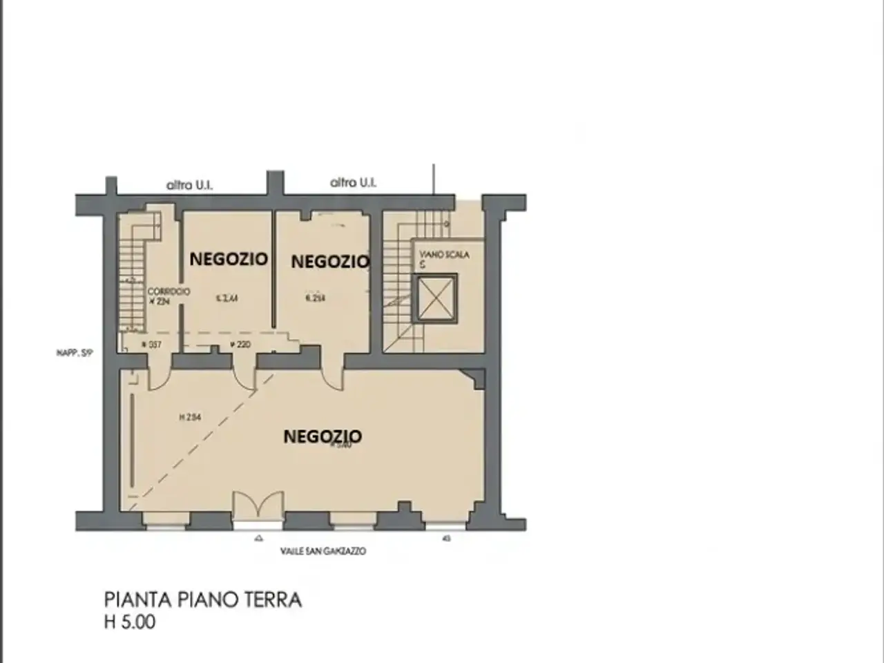 Negozio in Viale Gian Galeazzo 31, Milano, {3} - Planimetria 1