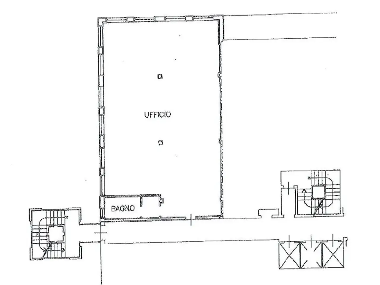 Ufficio in Via Canovine, Bergamo, {3} - Planimetria 1