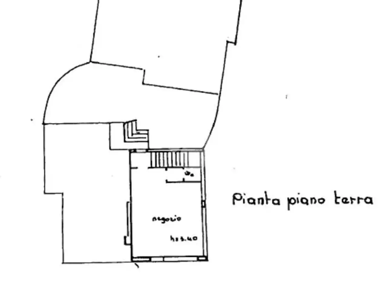 Negozio in Via Alessandro Manzoni, Valmadrera, {3} - Planimetria 1