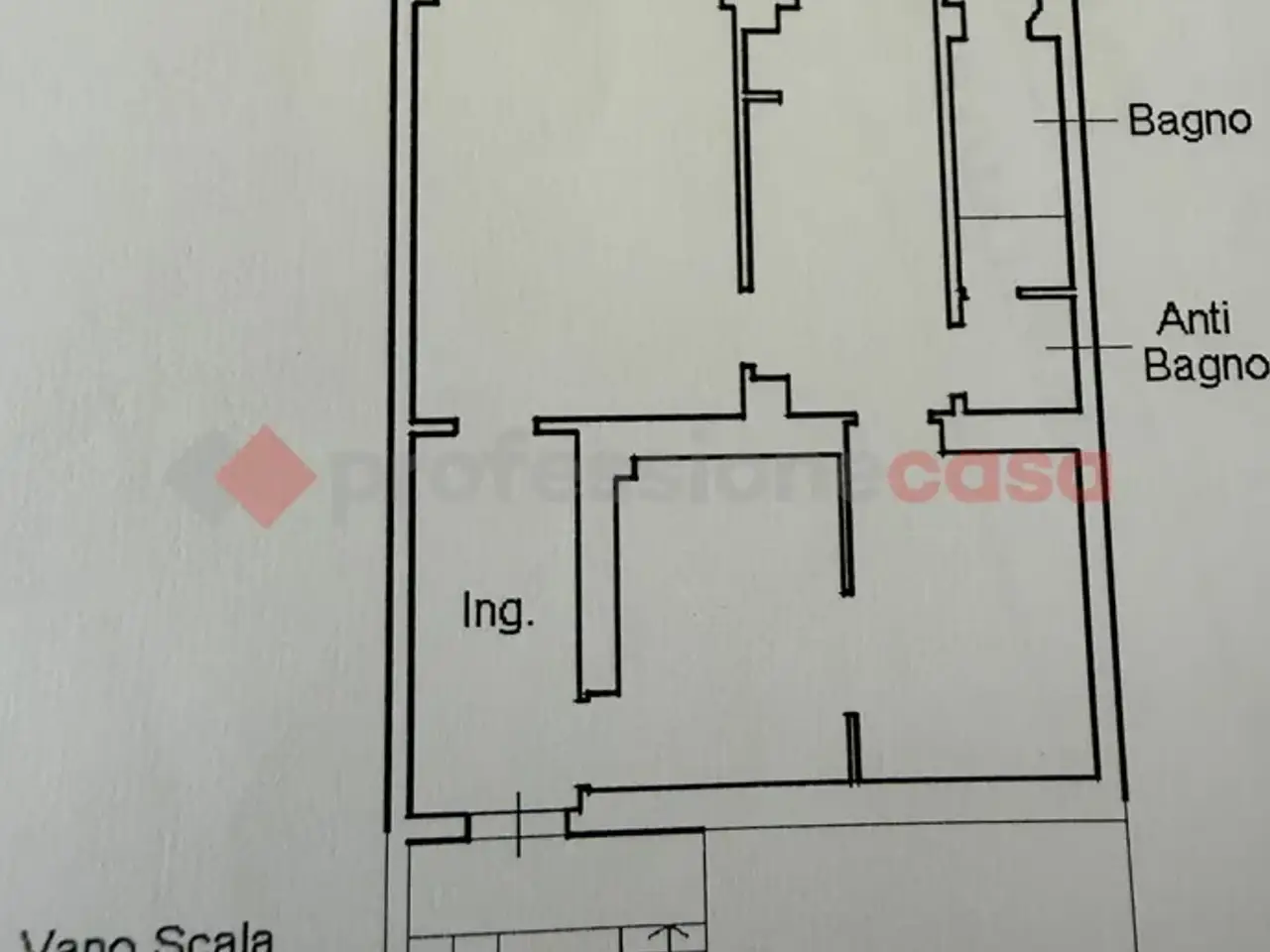 Ufficio in Via Cattaro  12, Bari, {3} - Planimetria 1