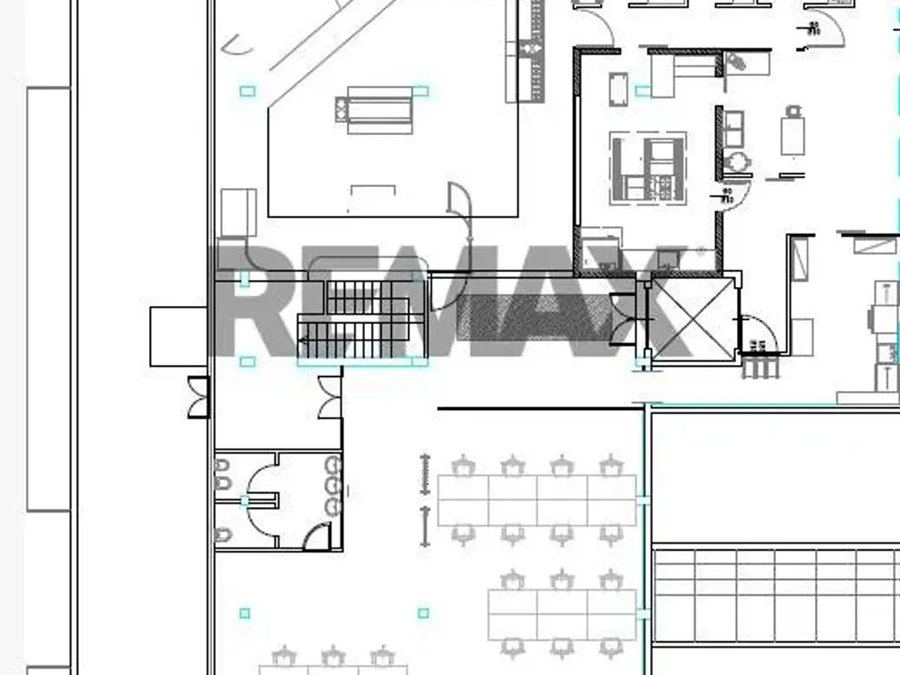 Ufficio in Via Lanza di Scalea 1350, Palermo, {3} - Planimetria 1