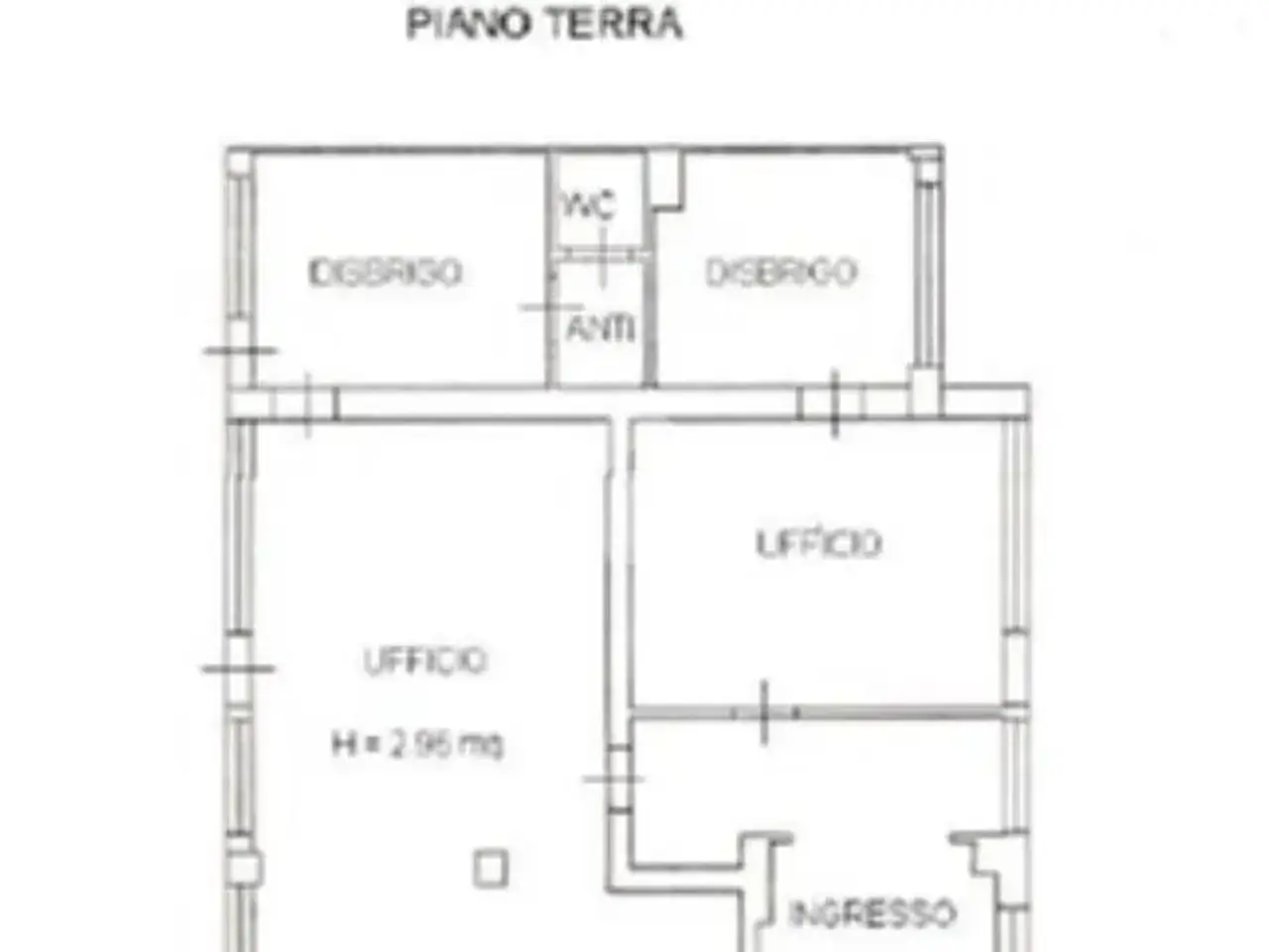 Ufficio in Via Angelo Mazzoldi 30, Montichiari, {3} - Planimetria 1