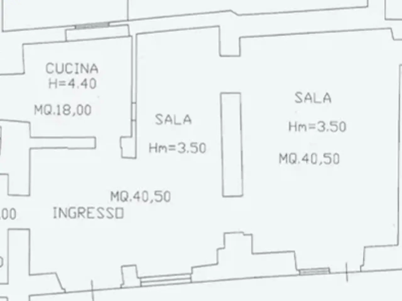 Negozio in Piazza Scuole Pie, Genova, {3} - Planimetria 1