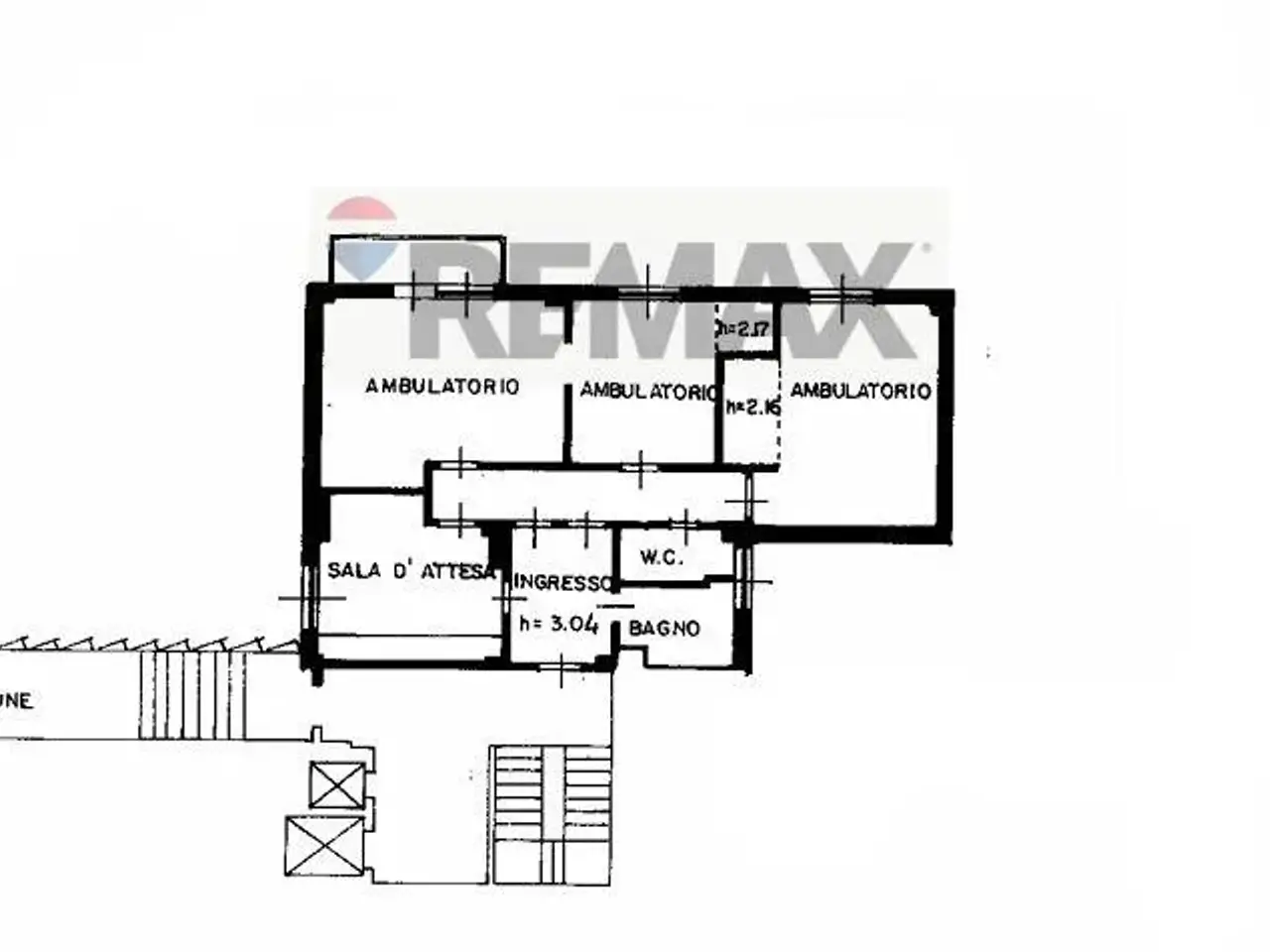 Ufficio in Viale G. Matteotti 20, Salsomaggiore Terme, {3} - Planimetria 1
