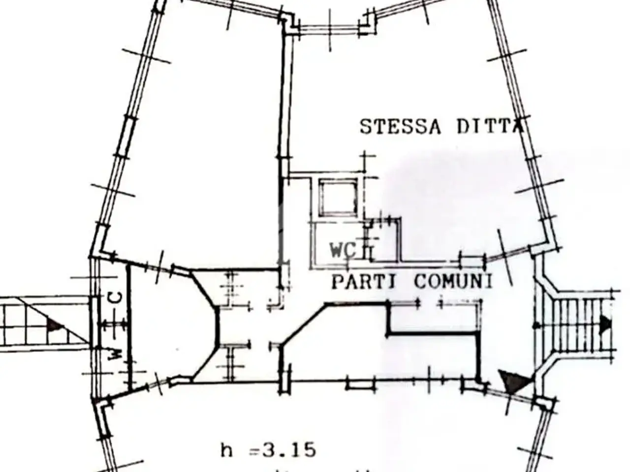 Laboratorio in Via Lodovico Il Moro 57, Milano, {3} - Planimetria 1