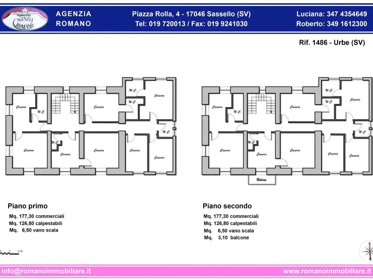 Palazzina commerciale in Via Stefano Ramorino 14, Urbe, {3} - Planimetria 1
