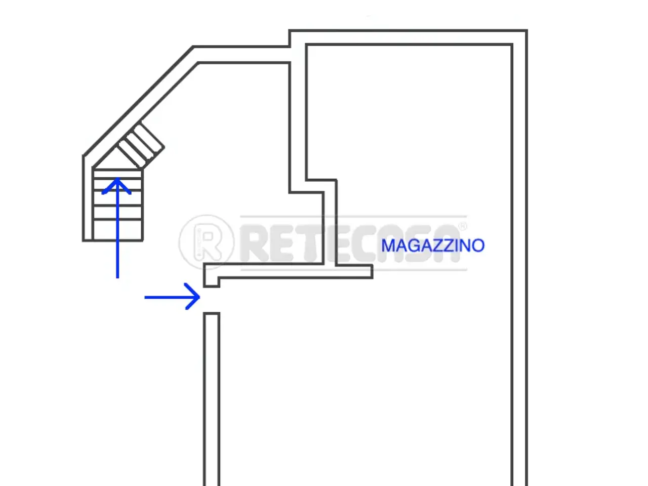 Magazzino in Via Divisione Julia 18/19, Manzano, {3} - Planimetria 1