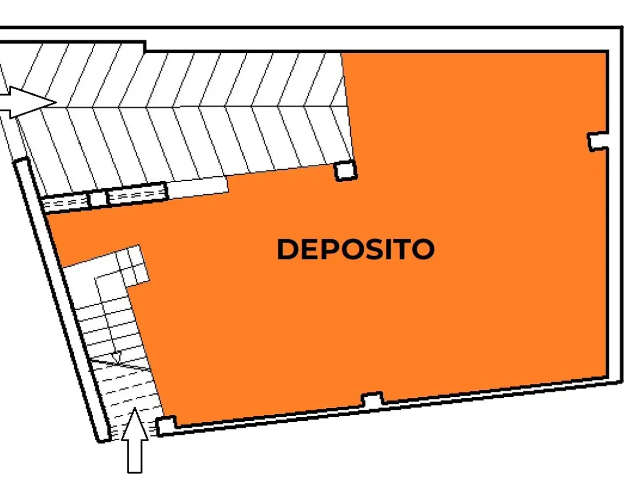 Magazzino in Via Verdi, Bari, {3} - Planimetria 1