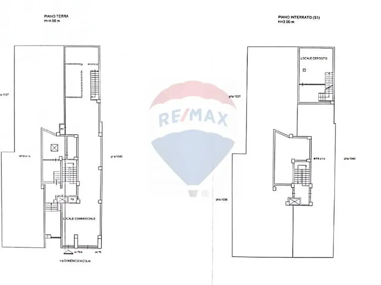 Negozio in Via Nicolai 75, Bari, {3} - Planimetria 1